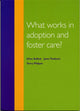 Book cover of: What Works in Adoption and Foster Care?