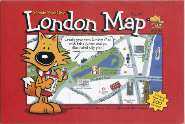 Book cover of: Guy Fox 'Create Your Own' London Map
