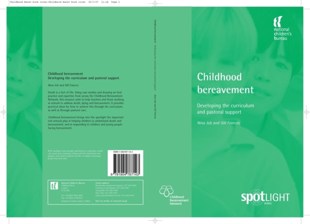 Book cover of: Childhood Bereavement. By: Nina Job
