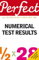 Book cover of: Perfect Numerical Test Results. By: Joanna Moutafi