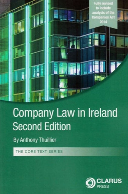 Book cover of: Company Law in Ireland. By: Anthony Thuillier