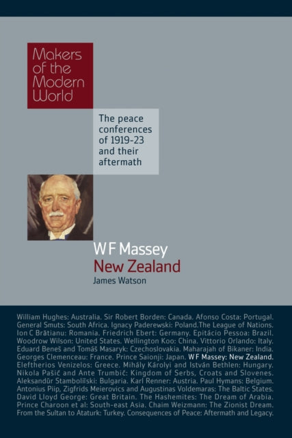Book cover of: William Massey: New Zealand. By: Watson, James