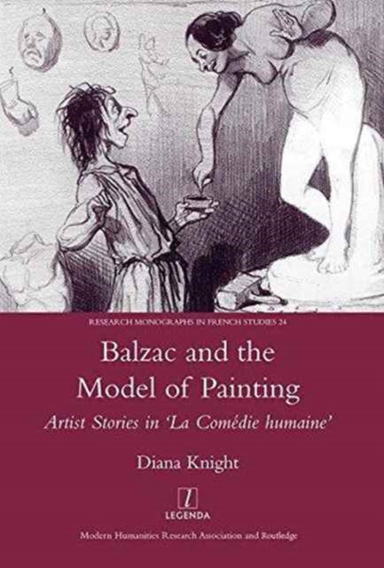Book cover of: Balzac and the Model of Painting. By: Diana Knight