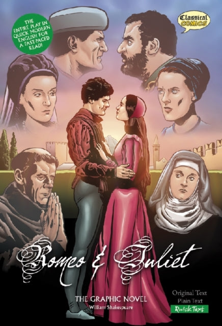 Book cover of: Romeo and Juliet The Graphic Novel