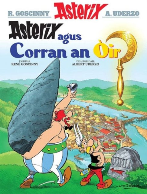 Book cover of: Asterix Agus an Corran OIr (Gaelic)
