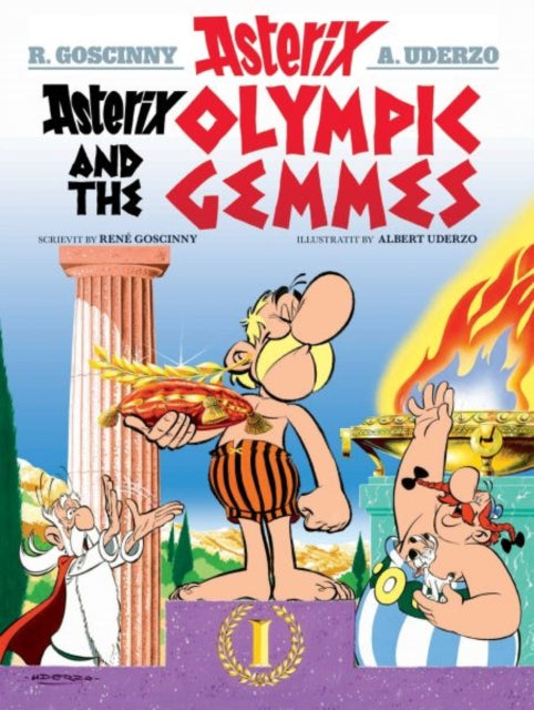 Book cover of: Asterix and the Olympic Gemmes. By: René Goscinny