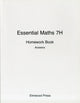 Book cover of: Essential Maths 7H Homework Book Answers