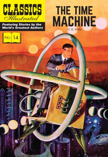 Book cover of: Time Machine, The. By: H. G. Wells