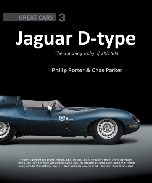 Book cover of: Jaguar D-Type. By: Philip Porter