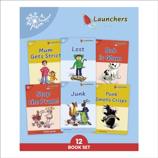 Phonic Books Dandelion Launchers Units 8-10, Adjacent consonants and consonant digraphs 9781907170348 Phonic Books