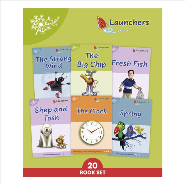 Phonic Books Dandelion Launchers Units 11-15, Adjacent consonants and consonant digraphs 9781907170775 Tamar Reis-Frankfort