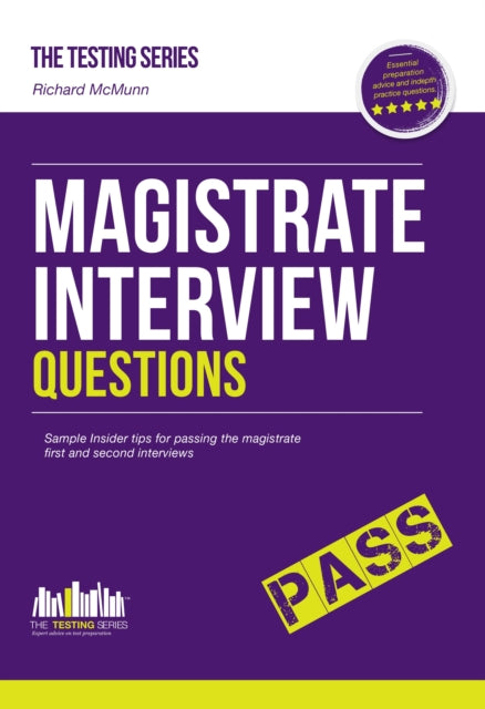 Book cover of: Magistrate Interview Questions