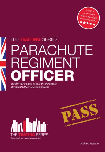 Book cover of: Parachute Regiment Officer: How to Become a Parachute Regiment Officer
