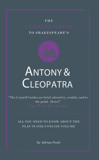Book cover of: Connell Guide To Shakespeare's Antony and Cleopatra. By: Adrian Poole