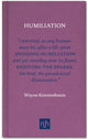 Book cover of: Humiliation. By: Wayne Koestenbaum