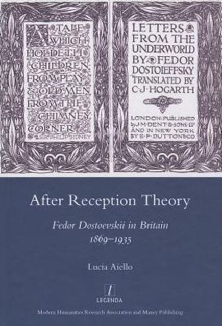 Book cover of: After Reception Theory. By: Lucia Aiello
