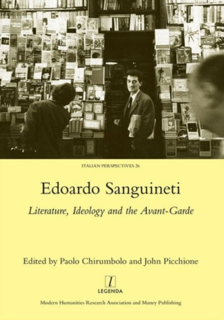 Book cover of: Edoardo Sanguineti. By: Paolo Chirumbolo