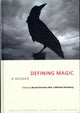 Book cover of: Defining Magic. By: Bernd-Christian Otto