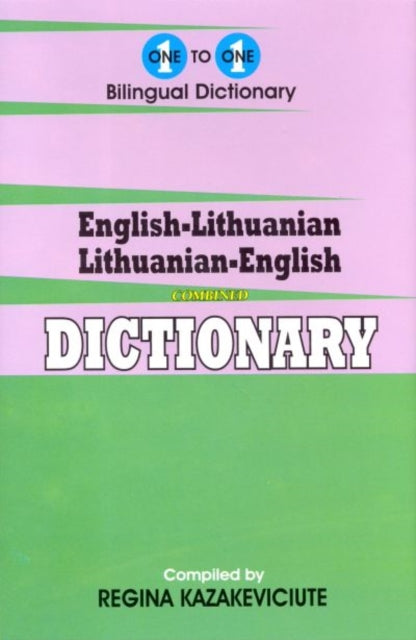 Book cover of: One-to-one dictionary