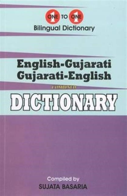 Book cover of: English-Gujarati & Gujarati-English One-to-One Dictionary. Script & Roman (Exam-Suitable)