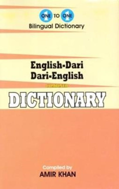 Book cover of: English-Dari & Dari-English One-to-One Dictionary. Script & Roman (exam-suitable)