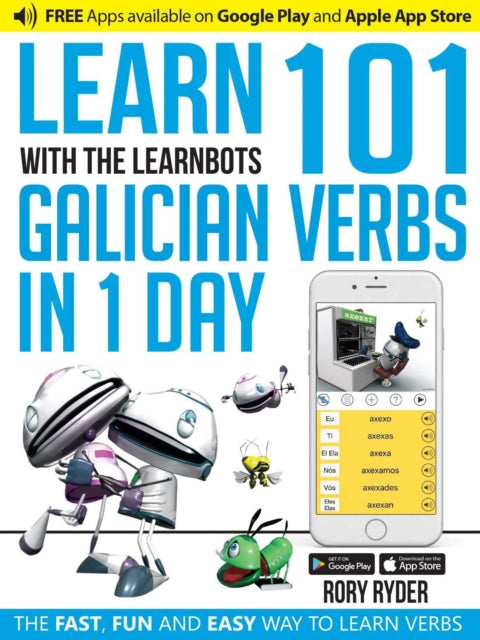 Book cover of: Learn 101 Galician Verbs in 1 Day