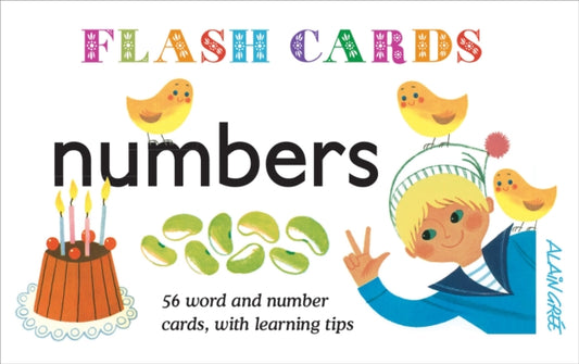 Book cover of: Numbers – Flash Cards. By: Alain Grée