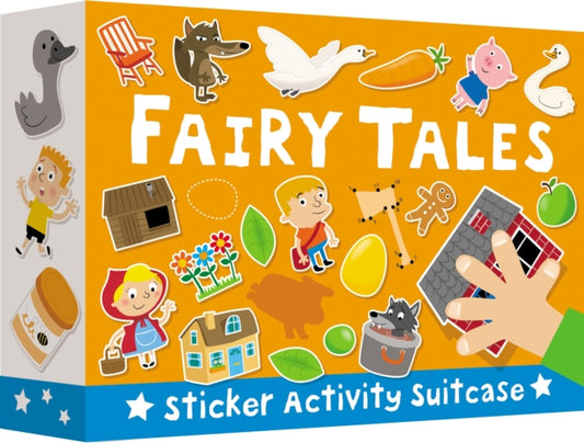 Book cover of: Sticker Activity Suitcase - Fairy tales. By: Philip Dauncey