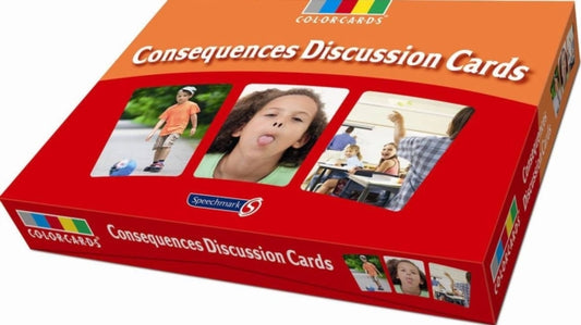 Book cover of: Consequences Discussion Cards. By: Speechmark
