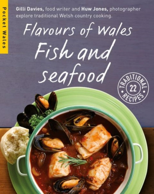 Book cover of: Flavours of Wales: Fish and Seafood. By: Gilli Davies