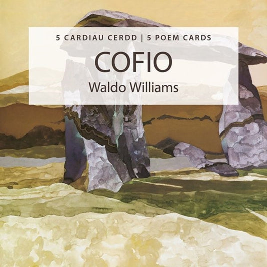 Book cover of: Pecyn Cardiau Cerdd Cofio/Cofio Poem Cards Pack. By: Waldo Williams