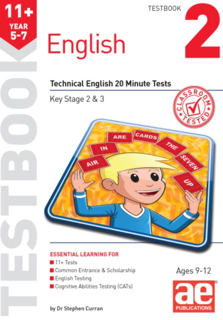 Book cover of: 11+ English Year 5-7 Testbook 2