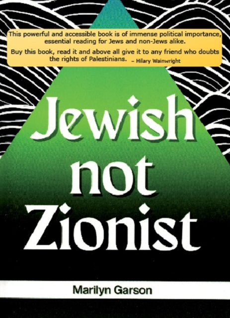 Book cover of: Jewish not Zionist
