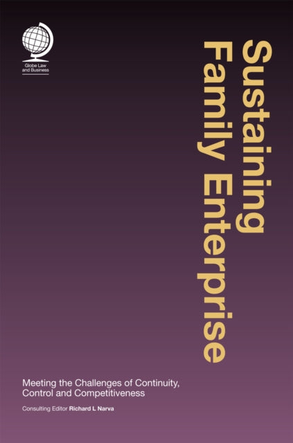 Book cover of: Sustaining Family Enterprise. By: Richard L. Narva