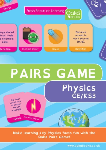 Book cover of: PHYSICS PAIRS GAME