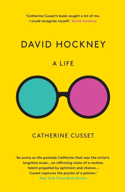 Book cover of: David Hockney: A Life. By: Catherine Cusset