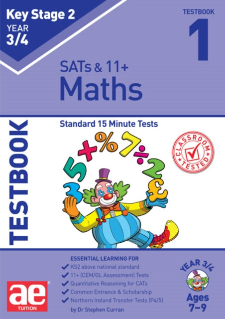 Book cover of: KS2 Maths Year 3/4 Testbook 1