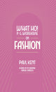 Book cover of: What Ho! P. G. Wodehouse on Fashion