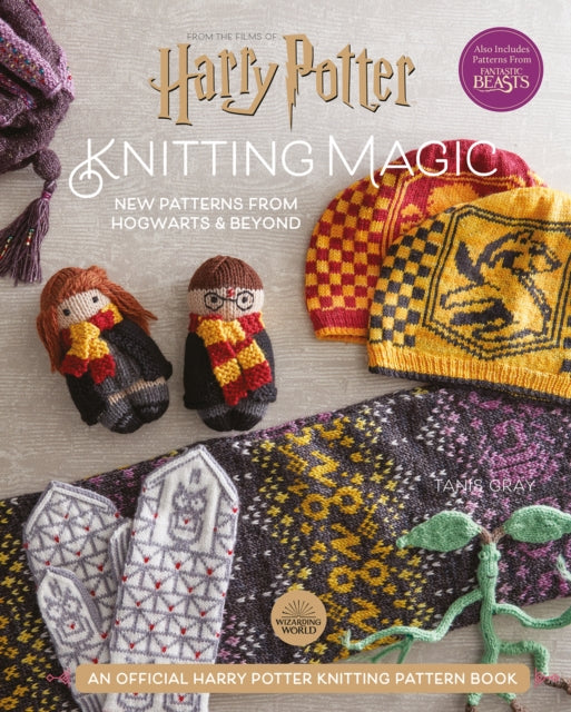 Book cover of: Harry Potter Knitting Magic. By: Tanis Gray