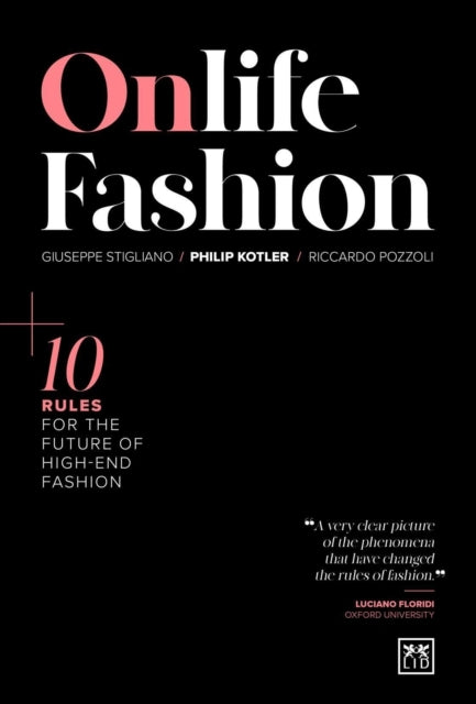 Book cover of: Onlife Fashion. By: Philip Kotler