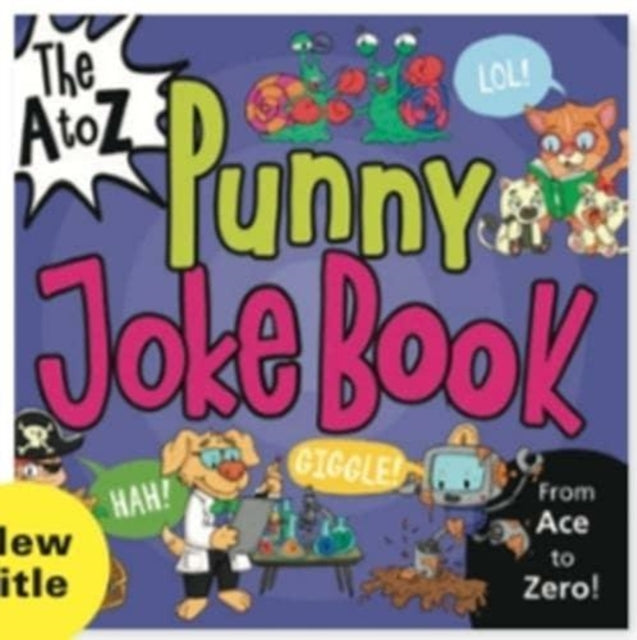 Book cover of: A to Z Punny Joke Book. By: Toby Reynolds
