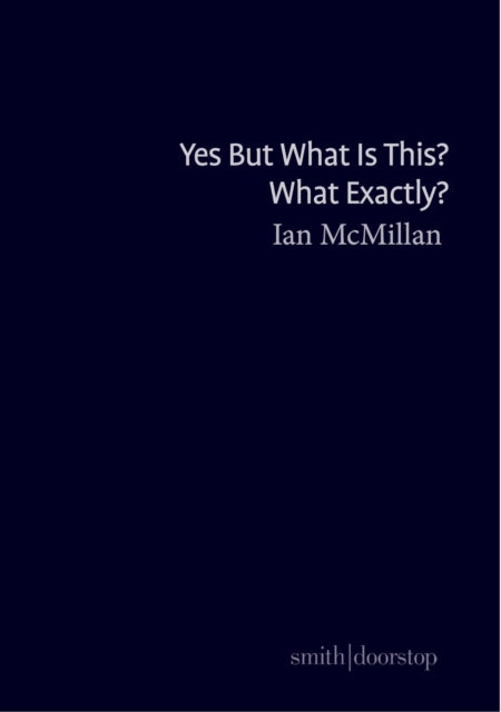 Book cover of: Yes But What Is This? What Exactly?. By: MCMILLAN