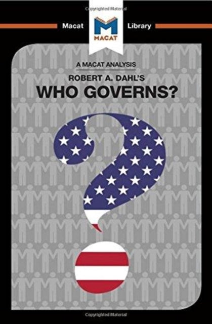 Book cover of: Analysis of Robert A. Dahl's Who Governs? Democracy and Power in an American City. By: Astrid Noren Nilsson