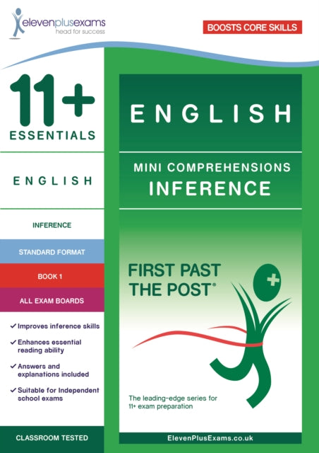 Book cover of: 11+ Essentials English Mini Comprehensions: Inference Book 1