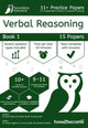 Book cover of: 11+ Practice Papers For Independent Schools & Aptitude Training Verbal Reasoning Book 1