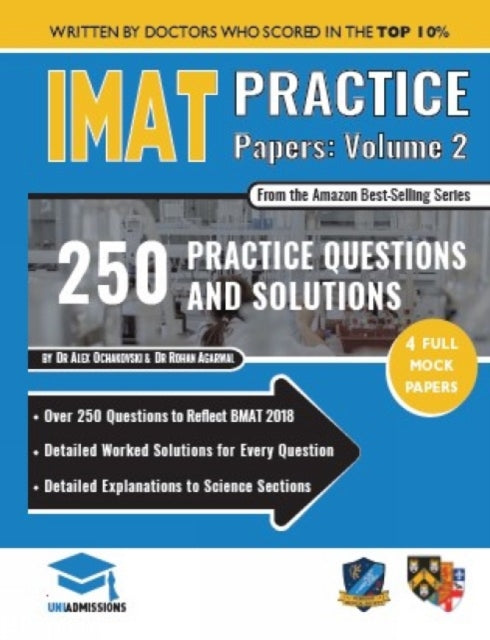 Book cover of: IMAT Practice Papers Volume Two