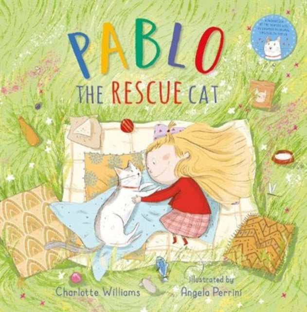Book cover of: Pablo the Rescue Cat. By: Charlotte Williams