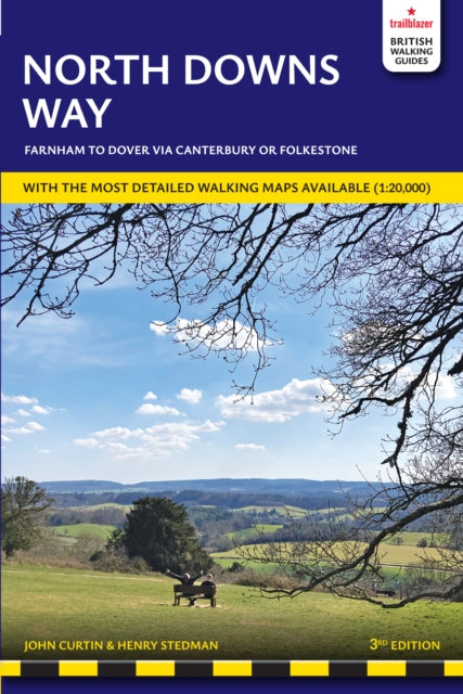 Book cover of: North Downs Way Trailblazer Walking Guide 3e. By: Henry Stedman