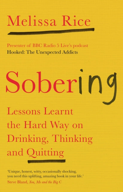 Book cover of: Sobering. By: Melissa Rice