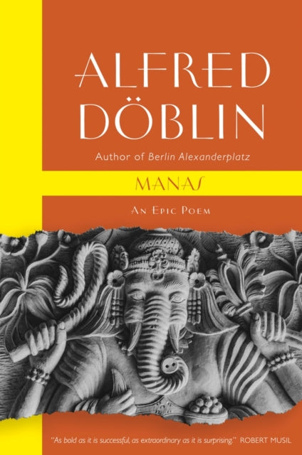 Book cover of: Manas. By: Alfred Doeblin